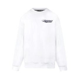 No Way Monday x Job Dutchtuber - Sweater - Backprint - Bright White