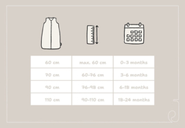 Jollein - Slaapzak - Mouwloos - Jersey - Little Waffle Sand