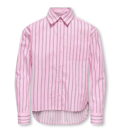 Only - Blouse - KOGZENDAYA - Oversized - Pink Lady Fudge