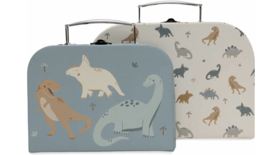 Jollein - Baby - Speelkoffertjes - Roarsome - 2-pack