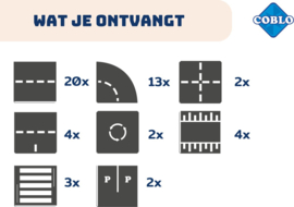 Coblo - Toppers - Wegen - 50 - Stuks