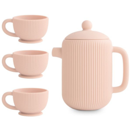 Mushie - Siliconen - Theeservies - Blush