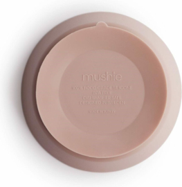 Mushie - Siliconen - Kom - Blush - Zuignap