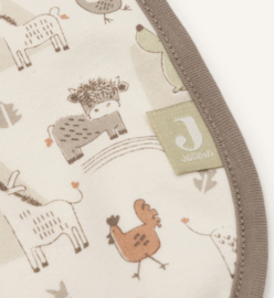 Jollein - Slabben  Jersey - Waterproof - Barn Buddies - 5 Stuks