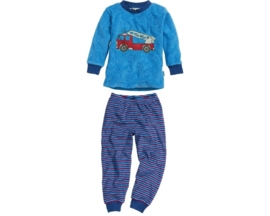 Playshoes - Pyjama - Brandweer - Badstof - Blauw