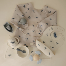 Mushie - Slab met mouwen - Whales - Waterbestendig