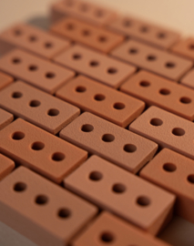 Inspire My Play - Siliconen - Mini Bakstenen -  2+