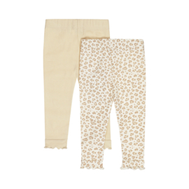 Dirkje - Leggings - 2 stuks - Off White