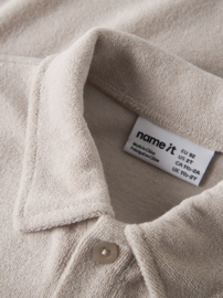 Name it - Polo - T-shirt - NMMJARED - Badstof - Chateau Gray