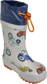 Playshoes - Regenlaarzen - Trekker - Tractoren - Donkerblauw