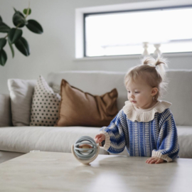 Mushie - Suction Spinner Ball - Rustgevende kleuren