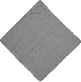 Jollein - Badcape - Wrinkled - 75x75cm - Storm - Grey