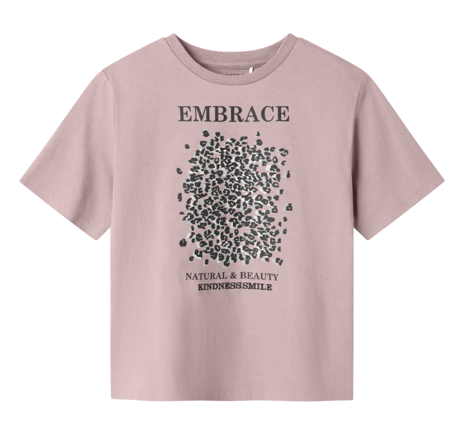 Name It - T-shirt - Lisemarie - Embrace - Burnished Lilac