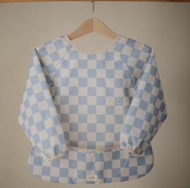 Mushie - Slab met mouwen - Blue Check - Geblokt - Waterbestending