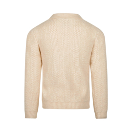 Koko Noko - Polo - Sweater - Tapioca Iced coﬀee