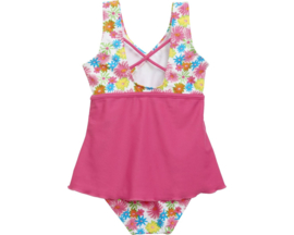 Playshoes - Badpak - UV Werend - Bloemenzee - Met - Rokje - maat 86/92