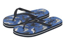 XQ Footwear - Teen - Slippers - Haai - Blauw - Junior
