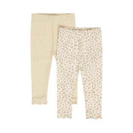 Dirkje - Leggings - 2 stuks - Off White