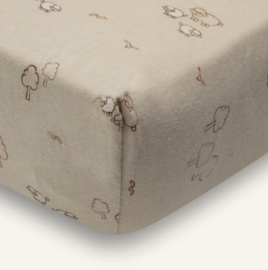 Jollein - Hoeslaken Jersey - Woolly - 40/50x80/90 cm