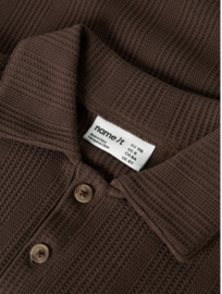 Name It - Polo - T-shirt - NKMHaksi - Chestnut
