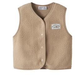 Name It - Vest - NMMOWE - Teddy - Sesame