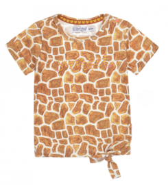 Dirkje - T-shirt - Camel - Sunset