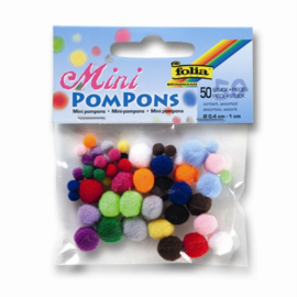 Pompons - 50 - Stuks - Mini