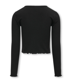 Only - Crop Top - KOGNELLA - Zwart