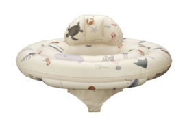 Liewood - Opblaasbare - Baby - Zwemring - Sea Creature - Sandy
