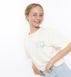 No Way Monday - T-shirt - Backprint - Off White - Loose Fit