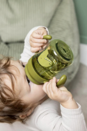 Trixie - 360° drinkbeker met handvatten - Mr. Dino