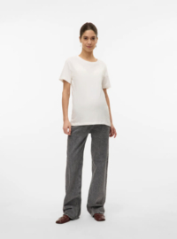 Vero Moda  - Broek - VMMTESSA - Wide Leg - Medium Grey Denim