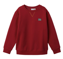Name It - Sweater - Trui - Feel - Good - Rood