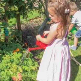 Metalen - Gieter - Voor - Kinderen - Rood