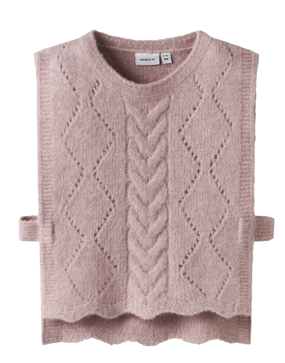 Name It - Knit - Vest - Spencer - Lea - Burnished Lilac