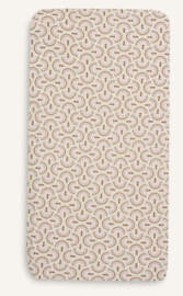 Jollein - Hoeslaken Jersey - Soft Plumes - 40/50x80/90 cm