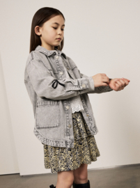 Name It - Jacket - Jasje - Gloria - Lichtgrijs - Denim