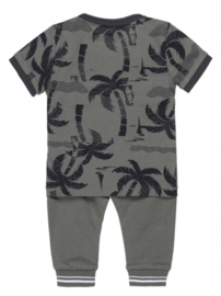 Dirkje - 2pce - Babysuit - Travel - Groen