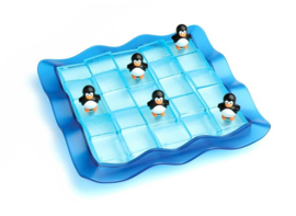 Penguins on ice