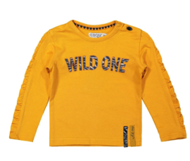 Dirkje - T-shirt - Geel - Wild - One