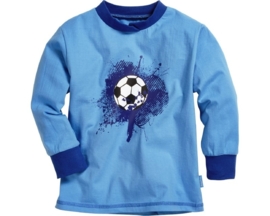 Playshoes - Pyjama - Blauw - Voetbal