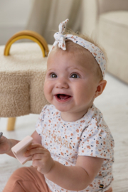 Dirkje - T-shirt - Met - Haarband - Blaadjes - Wit - Maat 56