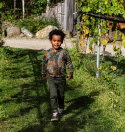 Koko Noko - Lange - Broek - Dark - Green - Maat 98