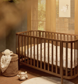 Jollein - Dekbedovertrek met sloop - Mini Teddy Bear - 120x150 cm