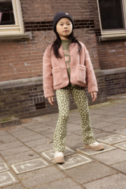 Noppies - Flared Legging - Luipaardprint - Groen