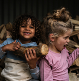 Koko Noko - T-shirt - Dusty Pink - Maat 98