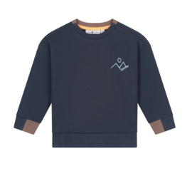 Stains & Stories - Sweater - Backprint - Indigo