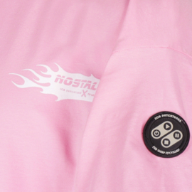 No Way Monday x Job Dutchtuber - T-shirt - Backprint - Roze