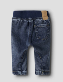 Name It - Broek - NBMSILAS - Tapered Fit Jeans - Dark Blue Denim