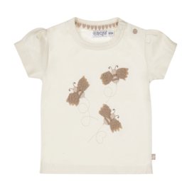 Dirkje - T-shirt - Wit - Bijtjes